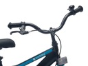 Велосипед для мальчиков 16 дюймов Tracker Bike неоновый синий