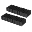 АЛЮМИНИЕВЫЕ РАДИАТОРЫ С ЛЕНТОЙ - 2ШТ 120х40х20мм