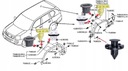 NISSAN JUKE MURANO X-TRAIL INFINITI QX56 QX80 PASADORES ESPÁRRAGOS MOLDURAS ALAS 