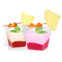 МАЛЕНЬКИЕ ЧАШКИ ДЛЯ МИНИ-ДЕСЕРТОВ 120МЛ ПИРАМИДА 50 ШТ.