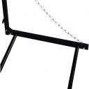 SUPPORT SCIENNY SUR PNEUS ROUES RÉGLABLE 93–170CM PLIABLE 130KG ACIERphoto 9