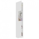 Kúpeľňová skrinka biela stojaca STĺpik REGÁL 190cm Hĺbka nábytku 32 cm