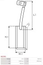 BROSSES ALTER. HITACHI JAAX20 AS-PLphoto 15