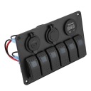 EBTOOLS 12V 24V 6-GNIAZDOWY VOITURE GLACE MORSKI REMORQUE DE CAMPING G990photo 7