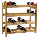 ДЕРЕВЯННАЯ ПОЛКА ДЛЯ ВИНА НА 24 БУТЫЛКИ