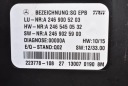 CONTRÔLEUR MODULE FREINS MANUEL A2469005203 MERCEDES CLA C117 13-16photo 7
