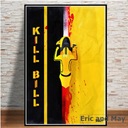 Plakat na płótnie Plakat i druki gorący Kill Bill