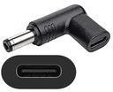 ADAPTER PRZEJŚCIÓWKA WTYK Z 5.5x2.1MM NA KABEL USB-C PD DO ROUTER LED DC