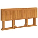 vidaXL Skladací záhradný stôl, 150x90x75 cm, masívne teakové drevo Producent VidaXL