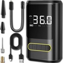 БЕСПРОВОДНОЙ ЭЛЕКТРИЧЕСКИЙ НАСОС АВТОМОБИЛЬНЫЙ КОМПРЕССОР POWERBANK LED НАСОС