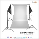 Набор для фотосъемки Фон 5 м 2x 65 Вт лампа 40x60