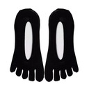 2Pairs Women Five Finger Socks No Show Tenké s Hlavná tkanina nylon