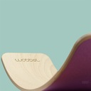 Wobbel: deska do balansowania z filcem Wobbel Board Original with Felt Rust Wiek dziecka 0 +