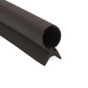 КОРИЧНЕВЫЙ УПЛОТНИТЕЛЬ ДЛЯ ВНЕШНИХ ДВЕРЕЙ, СТАЛЬНЫЕ РАМКИ 1 метр