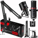 Компьютерный микрофон MOZOS MKIT-GX, USB-конденсаторный игровой набор