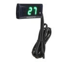 МЕРНИК ТЕМПЕРАТУРЫ ВОДЫ LCD DO МОТОЦИКЛОВ УНИВЕРСАЛЬНЫЙ DC12V Z ZIELONYM PODSWIETLENIEM  фото 11
