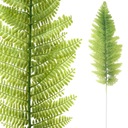PAPROĆ JAK ŻYWA SZTUCZNA PAPROTKA GAŁĄZKA SILIKONOWY LIŚĆ NA PIKU 40 cm