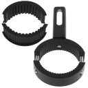 BLACK ALUMINUM MOTORCYCLE FASTENERS MONITORING DO LIGHTS LED Z REGULOWANYM ZACISKIEM  photo 8
