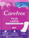 ПРОКЛАДКИ CAREFREE PLUS БОЛЬШИЕ НЕЖНЫЙ ЗАПАХ 48 ШТ.