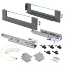 LED MagicBox L-500 H-80 АНТРАЦИТ LED выдвижной ящик