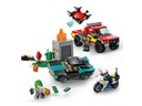 LEGO 60319 City Akcja strażacka i policyjny pości Bohater brak