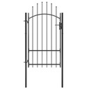 КАЛИТКА ЗАБОРА СТАЛЬ 1Х2,2 М ЧЕРНАЯ