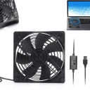ОХЛАЖДАЮЩИЙ ВЕНТИЛЯТОР USB 5 В ДЛЯ ПК/НОУТБУКА/PS4 12 СМ
