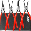 ЩИПЦЫ ДЛЯ СЪЕМНИКА ВТУЛОЧНЫХ КОЛЬЦ В СБОРЕ НАБОР БОЛЬШИХ ЩИПЦЕЙ 4 ШТ.