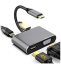 Адаптер USB 3.0 Thunderbolt 3 4 в 1 HDMI 4K VGA