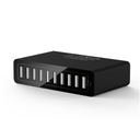 10 USB-портов, док-станция для зарядного устройства для быстрой зарядки