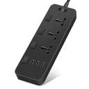 УНИВЕРСАЛЬНЫЙ удлинитель с USB, 1,6 м, Великобритания, ЕС, CH