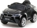 BMW X6M АВТО АККУМУЛЯТОРНЫЙ АВТОМОБИЛЬНЫЙ КОЖАНЫЕ КОЛЕСА МЯГКИЕ КОЛЕСА EVA 2x45 Вт СВЕТОДИОДНЫЙ ДИСТАНЦИОННЫЙ СВЕТОДИОД