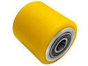 80x80 ROLKA 80x80mm do WÓZKA PALETOWEGO rolki PALECIAKA