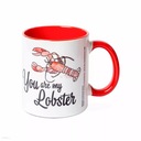 Hrnček keramika 315 ml Friends You are my Lobster Téma Přátelé Jste můj humr