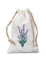 ECO len woreczek lniany na lawendę Handmade