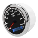 ТАХОМЕТР ZE WSKAZNIKIEM LODZI 85 MM ЧЕРВОНІ ПІДСВІТКА СТАЛЬ 50  фото 8