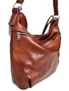 КОЖАНАЯ СУМКА - 100% НАТУРАЛЬНАЯ КОЖА - HOBO - сумка через плечо