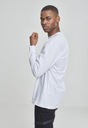Vysoké tričko s dlhým rukávom v bielej farbe Urban Classics L Veľkosť L