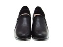 Черные элегантные удобные женские туфли, размер 39.