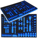 ИНСТРУМЕНТАЛЬНАЯ ТЕЛЕЖКА ВСТАВКА EVA FOAM 1/4+3/8+1/2'