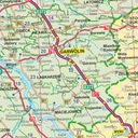 Настенная административная и дорожная карта Польши БОЛЬШАЯ ArtGlob ArtGlo