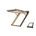 Okno dachowe OptiLight VKB | 78/140 cm | klapowe | nawiewnik | + kołnierz
