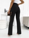 Удобные женские брюки со складкой, мягкие брюки клеш, 36 м.