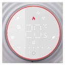 INTELIGENTNY OKRĄGŁY TERMOSTAT LED ZWIERNY 5A PIEC BIAŁY TR083 WIFI TUYA