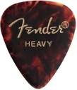 Гитарный медиатор Fender 351 Shell Celluloid Heavy
