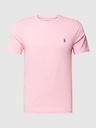 T-shirt męski POLO RALPH LAUREN różowy klasyczny - L Kod producenta 710671438145