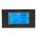 Цифровой измеритель мощности, 100 А переменного тока, 80 ~ 260 В, монитор напряжения