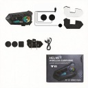 INTERCOM MOTOCYCLETTE BLUETOOTH Y10 UNIVERSEL AVEC MIKROFONEM HYBRYDOWYMphoto 15