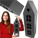 Lampon Lammon Labion Led Garden House для дома 42 см. Стальный антрацитовый фонарь