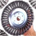 ДИСК, ПРОВОЛОЧНАЯ ЩЕТКА, ПРОВОЛОКА ДЛЯ СТРИММЕРОВ, СОРЬЯНКИ, ПРОВОД, 20 СМ